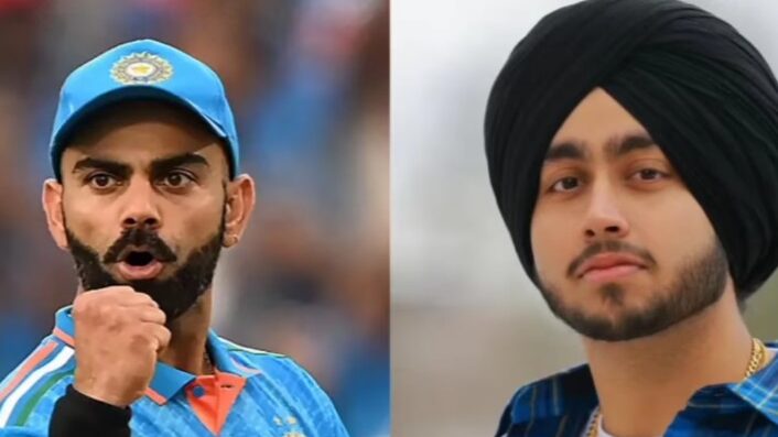 Punjabi singer Shubh vs Virat Kholi