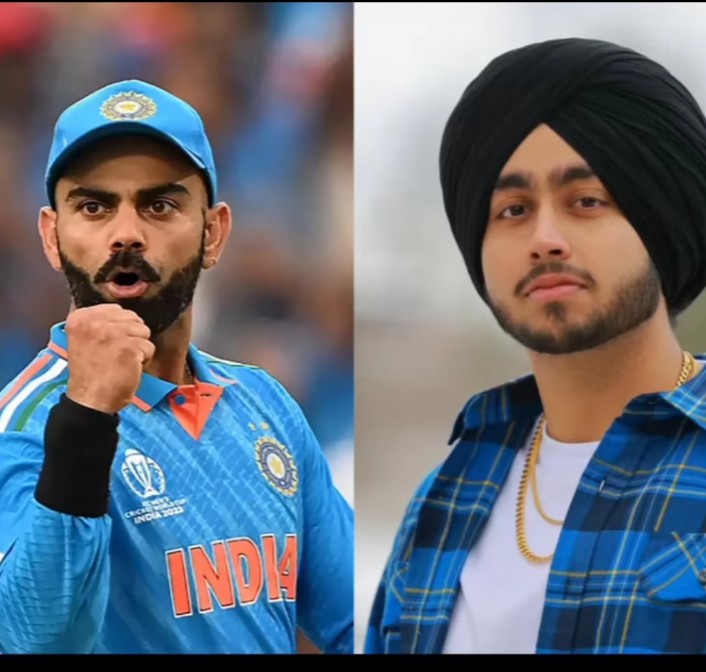 punjabi singer shubh vs virat kholi